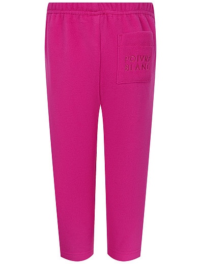Розовые спортивные брюки из флиса POIVRE BLANC - 4244529182601 - Фото 2