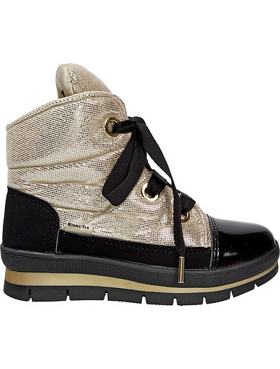 Золотые утепленные ботинки Jog Dog - 2030109780266 - Фото 2