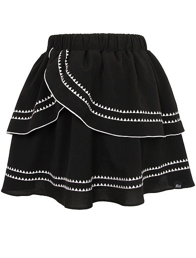 Черная многоярусная юбка NIK & NIK - 1041109980175 - Фото 1