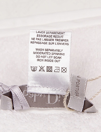 Полотенце с вышивкой Dior - 3331208970084 - Фото 3