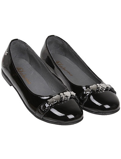 Черные лакированные туфли Naturino - 2011109980252 - Фото 1