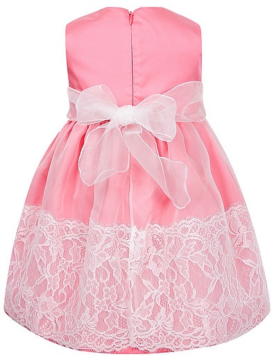 Розовое платье с кружевом Marlu - 1052609970306 - Фото 3