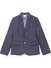 Синий однобортный пиджак - 1330419580268