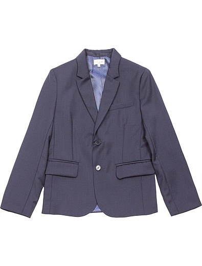 Синий однобортный пиджак Paul Smith Junior - 1330419580268 - Фото 1