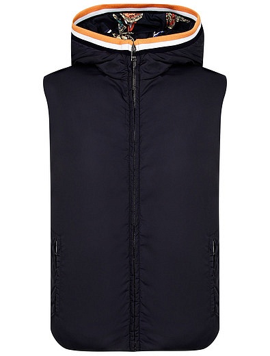 однобортное пальто с внутренним поховиком-жилетом Dolce & Gabbana - 1124519080434 - Фото 3