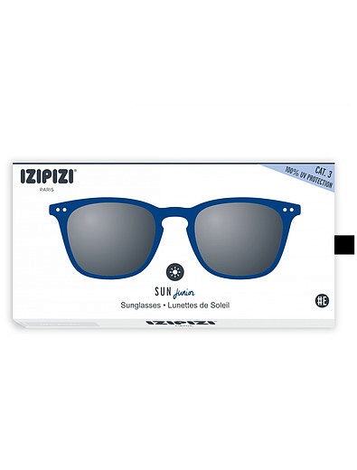 Солнцезащитные очки в темно-синей оправе IZIPIZI - 5251428980121 - Фото 4