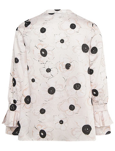 Блуза с цветочным принтом Dior - 1032609870417 - Фото 4