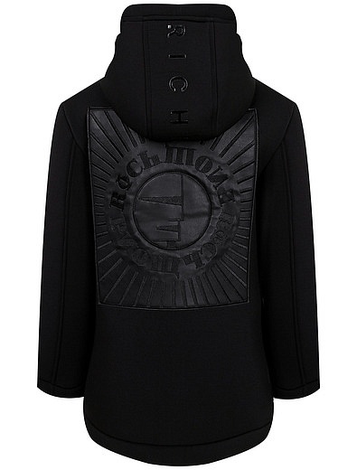 Черная куртка с логотипом JOHN RICHMOND - 1074519085949 - Фото 2