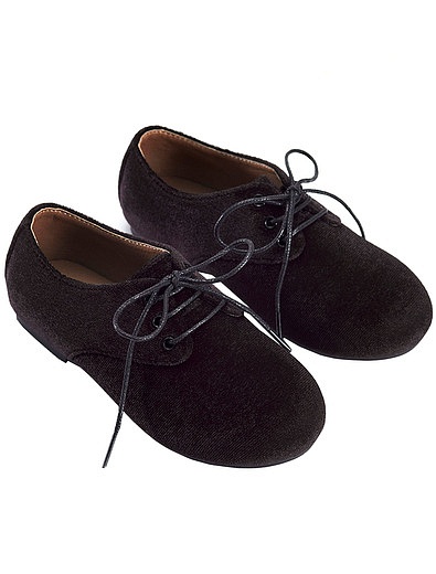 Замшевые черные ботинки на шнуровке Age of Innocence - 2034500081922 - Фото 1