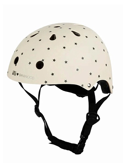 Бежевый шлем со звездочками Banwood - 5424520270012 - Фото 1