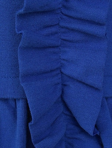Синие Платье с оборкой Il Gufo - 1051409880198 - Фото 2
