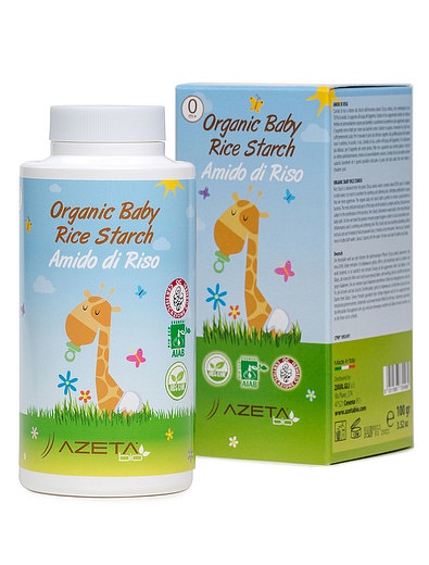 органическая детская пудра для ванной AZETA bio - 8194520080078 - Фото 1