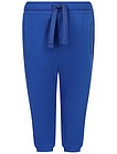 Синие спортивные брюки на кулиске - 4244519381991
