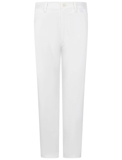 Белые брюки Il Gufo - 1084519370129 - Фото 1