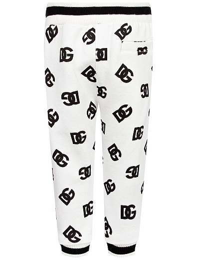 спортивные брюки с логотипом Dolce & Gabbana - 4244509282888 - Фото 2