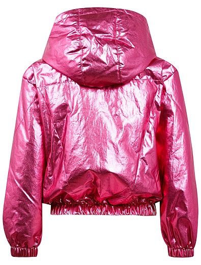 двусторонняя куртка с металлическим блеском TWINSET - 1074509270324 - Фото 3