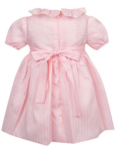 Розовое платье с бантом Miss Blumarine - 1054509075235 - Фото 3
