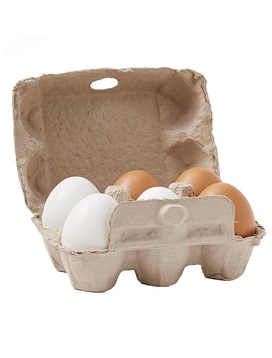 Набор игрушечных яиц в лотке Kids Concept - 7134520270018 - Фото 1