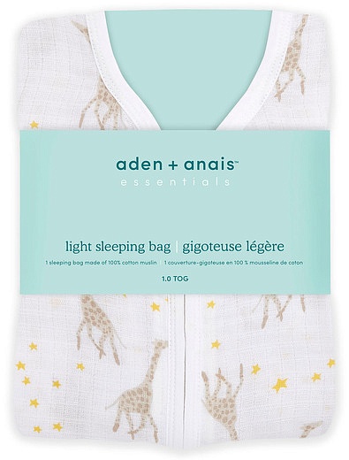 Спальный мешок с принтом жирафы ADEN + ANAIS - 3384520080139 - Фото 1