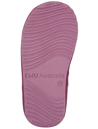 Розовые полусапоги с овчиной Emu Australia - 2024509081542 - Фото 5