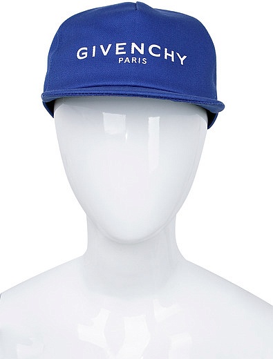 Синяя кепка с принтом логотипа GIVENCHY - 1181419070057 - Фото 5