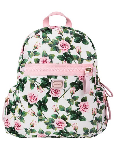 Рюкзак с принтом Тропические розы Dolce & Gabbana - 1503908070025 - Фото 1