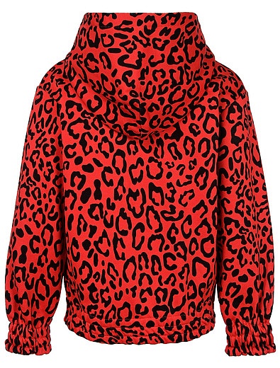 Красная леопардовая толстовка Dolce & Gabbana - 0074509370315 - Фото 3