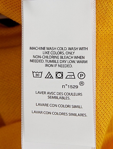 Поло с длинным рукавом и вышивкой логотипа Ralph Lauren - 1144519082740 - Фото 4