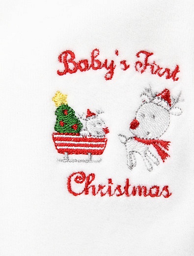 Комбинезон baby's first christmas Kissy Kissy - 1281229780600 - Фото 2
