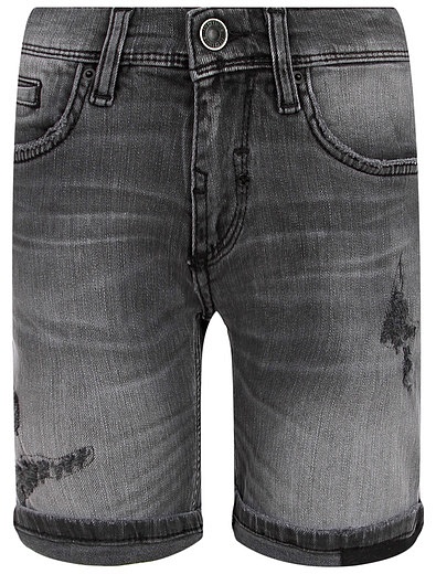 Серые джинсовые шорты с потертостями Antony Morato - 1414619370321 - Фото 1