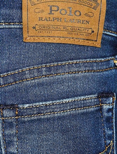 Джинсовые шорты с карманами Ralph Lauren - 1411419871959 - Фото 3