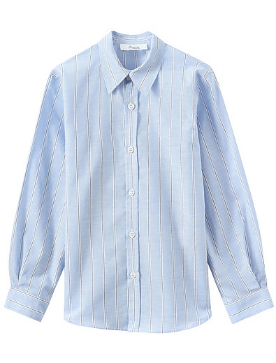 Рубашка из хлопка с добавлением шёлка Bonpoint - 1014519173321 - Фото 1