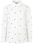 Белая блуза с единорогами - 1034500280302
