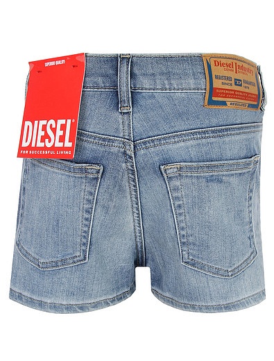 Короткие джинсовые шорты Diesel - 1414509372374 - Фото 2
