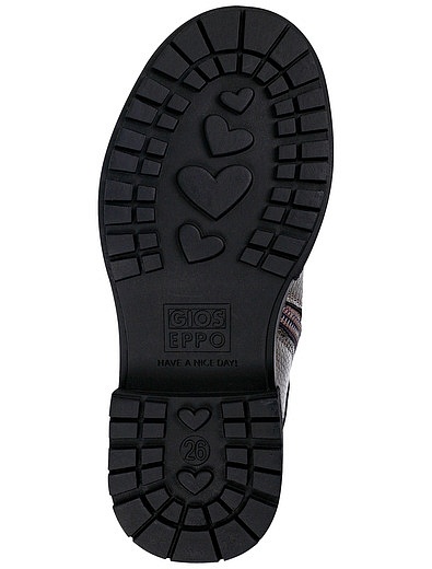 Серебристые ботинки из экокожи GIOSEPPO - 2034509186994 - Фото 5