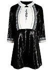 Черное платье с паетками - 1054509389677