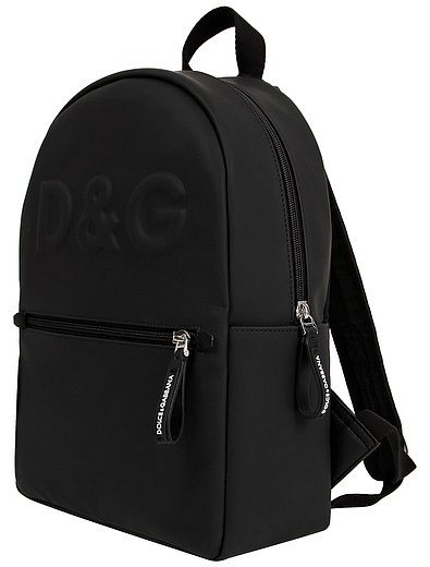 Рюкзак с лого нанесенный методом горячего тиснения Dolce & Gabbana - 1504528080425 - Фото 2
