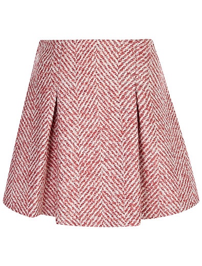 Розовая юбка с добавлением шерсти Ermanno Scervino - 1044509282160 - Фото 1