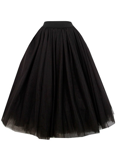 Пышная черная юбка из тюля ENN`STORE - 1044500170015 - Фото 1