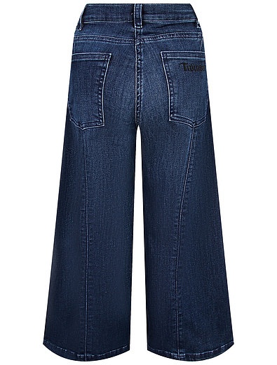 Синие джинсы клеш TWINSET - 1164509181024 - Фото 2