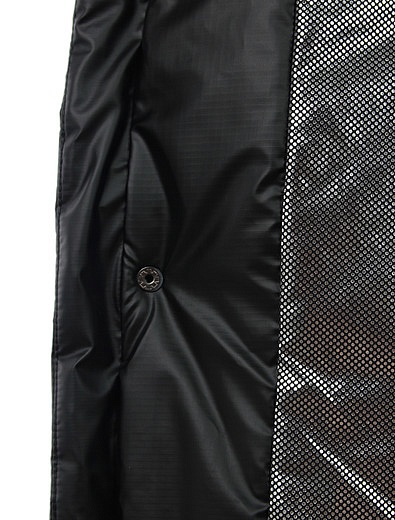 Черная пуховая куртка G'N'K - 1074519280078 - Фото 3
