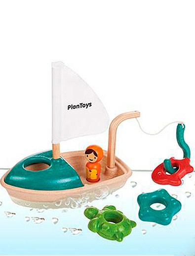 Набор для игры в воде &quot;Лодки&quot; PLAN TOYS - 7132529981447 - Фото 2