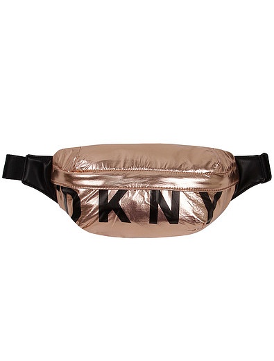 Поясная сумка с золотистым покрытием DKNY - 1204528170149 - Фото 1