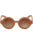 Солнцезащитные очки в песочно-персиковой оправе - 5254509270029