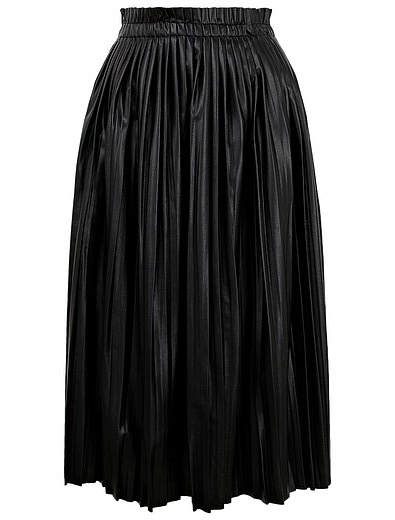 Черная плиссированная юбка MM6 Maison Margiela - 1044509183238 - Фото 1