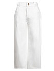 Свободные джинсы белого цвета - 1164509372194