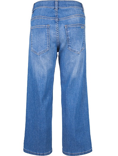 Прямые широкие джинсы Simonetta - 1161409680152 - Фото 3