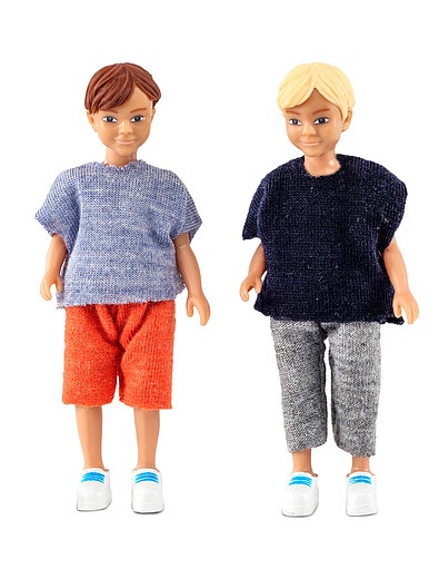 Куклы: Два мальчика Lundby - 7114529270165 - Фото 1