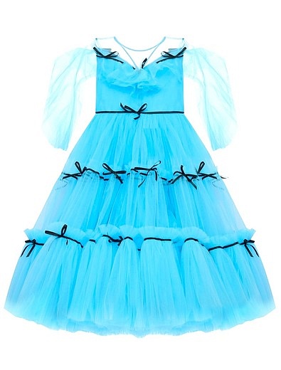 Платье HOLLY голубое SASHA KIM - 1054609178799 - Фото 8
