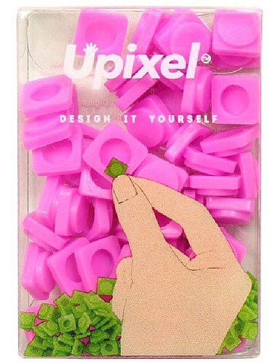 Розовые маленькие пиксели Upixel - 0534528180086 - Фото 1